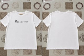 Camiseta Blanca con Estampado
