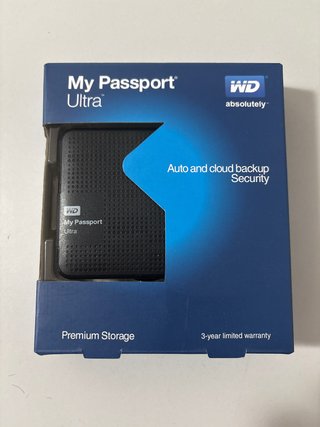 Disco Duro Externo WD My Passport Ultra 1TB