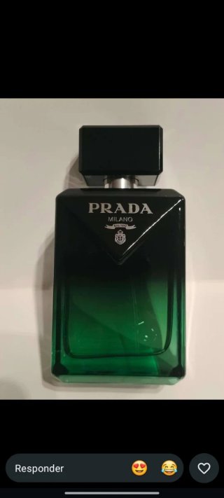 Perfume Prada Milano Hombre Verde Negro