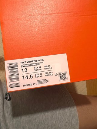 Zapatillas Nike ZoomX Blancas tamanho 47,5
