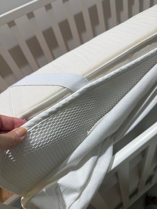 Cuna blanca para bebé