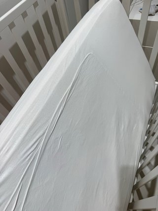 Cuna blanca para bebé