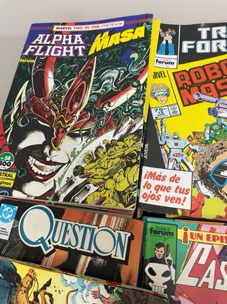 Comics antiguos, se escuchan ofertas