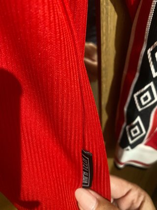 Camiseta Manga Larga Retro Manchester United