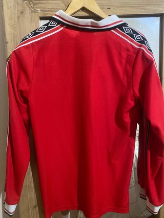 Camiseta Manga Larga Retro Manchester United