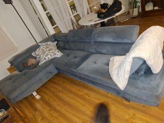 Sofá Chaiselongue Gris