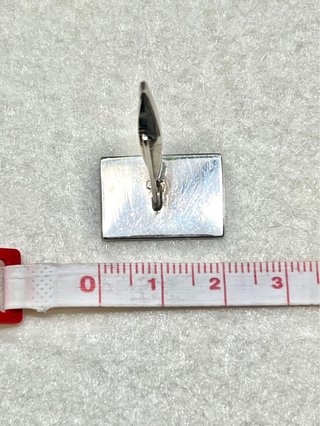 Gemelos de Plata Diseño Geométrico