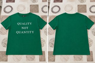 Camiseta Verde Bershka Oversize