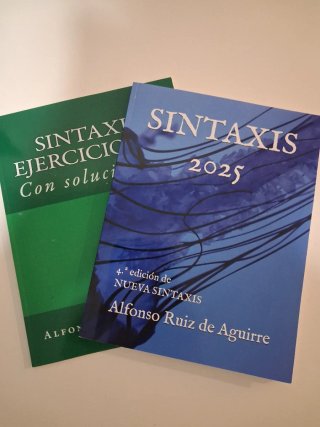 Libro SINTAXIS edición 2025 ayuda acceso UNED