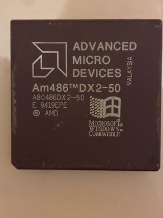 Microprocesador AMD Am486DX2-50