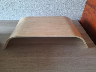 Soporte libros/ordenador madera bambú