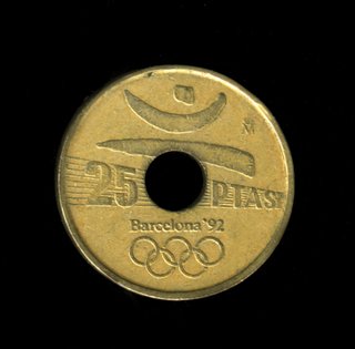 Lote 7 Monedas 25 Pesetas Barcelona 92