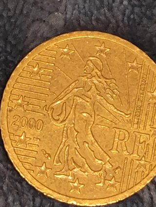 Moneda Francia 2000 Coleccionismo