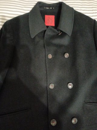 Abrigo de lana Carolina Herrera Negro