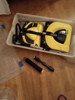 2 Aspiradoras Escoba Karcher