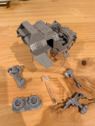 Land Speeder Warhammer 40.000 años 90