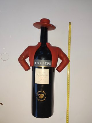 Botella Tío Pepe Gigante Vacía. Coleccionismo.