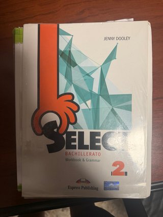 libro ingles select 2 bachillerato