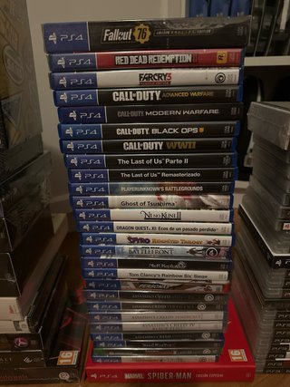Gran Lote de Videojuegos PS5, PS4, PS3 y psp