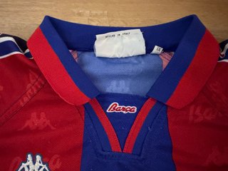 Camiseta FC Barcelona Kappa 1995-1997 Talla XL