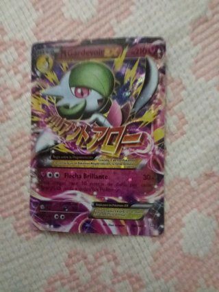 Carta Pokémon Mega Gardevoir EX y mucho más.