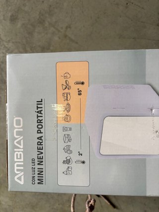 Mini Nevera Portátil Ambiano 4L
