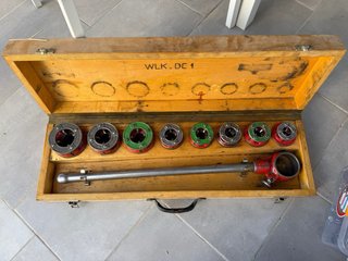 Terrajas Roscadora Manual RIDGID Pro para tubos