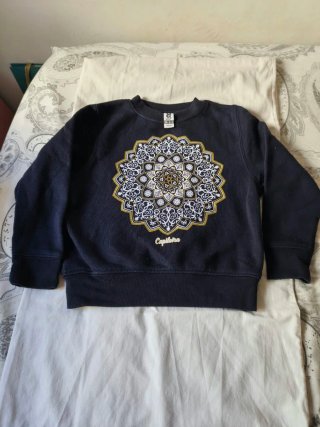 Sudadera Gap Negra Niña Talla 4