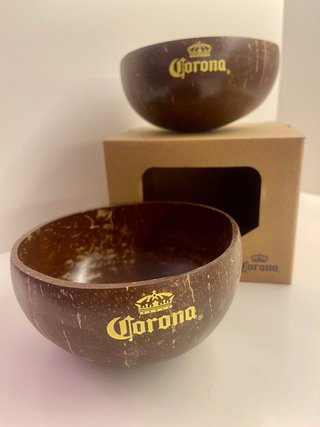 Coppia Ciotole Birra Corona Nuove