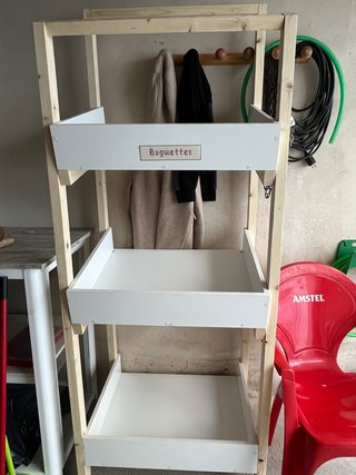 Expositor de venta de pan