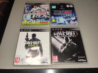 Lote 4 Juegos PS3 (Shooter y Fútbol) 🇪🇦