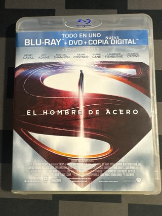 El Hombre de Acero Blu-ray + DVD + Copia Digital