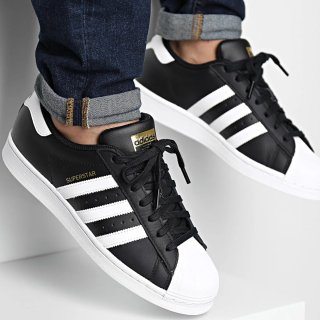 Zapatillas Adidas Superstar Core Black/Cloud White