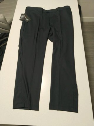 3 Pantalones de vestir azul marino Talla 50