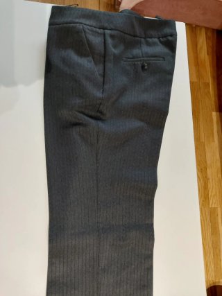 Traje chaqueta Yessica gris mujer