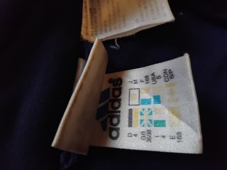 Sudadera Adidas Vintage Azul y Roja