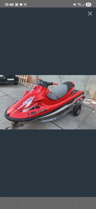 Moto de agua Kawasaki 1100 STX