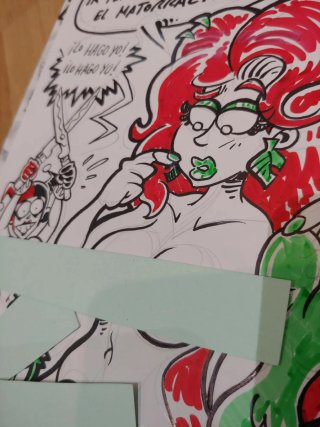 Cómic Arkam firmado con dibujo original