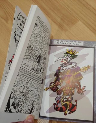 Cómic Arkam firmado con dibujo original