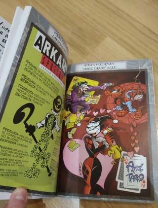 Cómic Arkam firmado con dibujo original