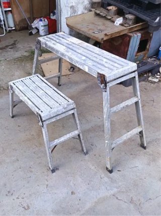 Set de 2 Plataformas de Trabajo Plegables