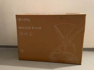 Cybex Balios S Lux Stone Grey, capazo y accesorios