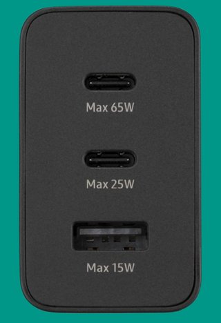 Cargador Samsung 65W EP-6530 3 Puertos USB-C/USB-A