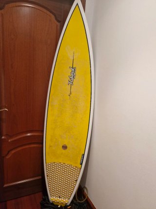 Tabla de Surf Tribord Amarilla