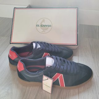 Zapatillas El Ganso Azul y Rojo