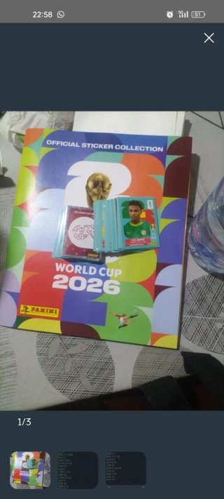 Colección Cromos Mundial 2026 Panini