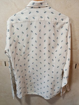 Camisa de lino talla M Massimo Dutti