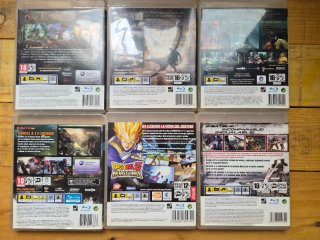 Cajas completas de juegos de Ps3