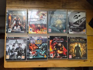 Cajas completas de juegos de Ps3