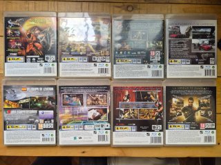 Cajas completas de juegos de Ps3